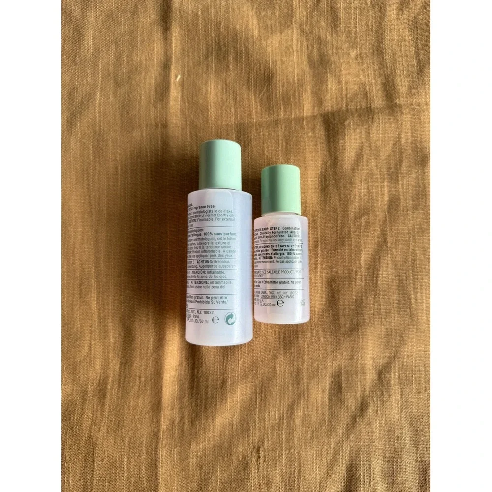 Clinique Clarifying Lotion 2 & 3‎ Travel Size Duo Bundle Skincare